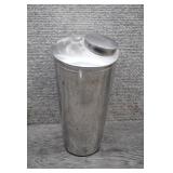 Vtg Stainless Steel Cocktail Shaker 3 Piece