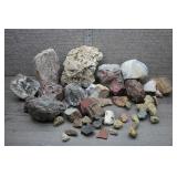 Lot of Lapidary Stones, Mineral Specimens etc.