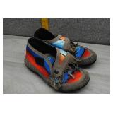 Minnetonka Suede Fringe Moccasins Ankle Boots