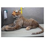 Large Lying Leopard Plush Toy