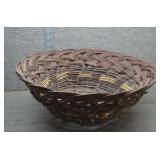 Pueblo Red Willow Open Weave Basket