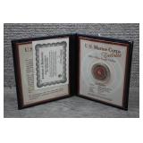 2001 USMC Silver Eagle Dollar Tribute Coin