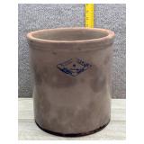 Antique Pittsburg Pottery 4 Gallon Crock Kansas