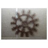 Vintage Wrought Iron Wall Hanging