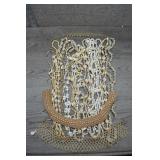 Vtg Cowrie Shell & Seed Bead Necklace Lot