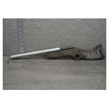 Vtg Folk Art Wooden Toy Rifle with Dragon