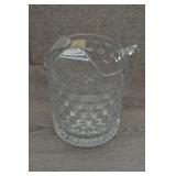 Vtg Fostoria American Clear Glass Pitcher