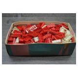 Vtg Samsonite Lego Building Bricks Block Lot