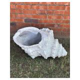Concrete Conch Sea Shell Garden Planter
