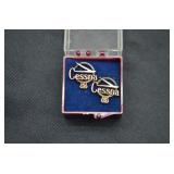 2 L.G. Balfour Co. 1/10 10K GF Cessna Service Pins