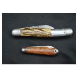 2 Vintage Folding Pocket Knives