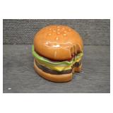 Vintage Ceramic Hamburger-Shaped Condiment Server
