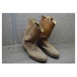 Vintage Well Worn Pair of Leather Cowboy Boots
