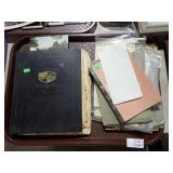 EARLY PAPER, SCRAPBOOK, EPHEMERA