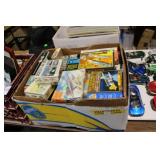 BOX OF MODEL KITS