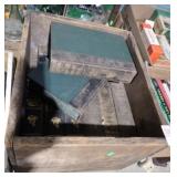 WOOD CRATE W/ 10 VOLS ENCYCLOPEDIA OF ARCHITECTURE