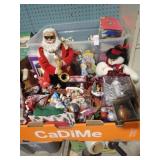 2 BOXES XMAS DECORATIONS