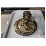 SMALL ART NOUVEAU SCULPTURE 3'