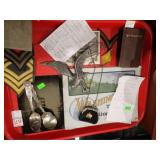 MILITARY PATCHES, NAVY PURSE, SUGAR SPOON, MORE