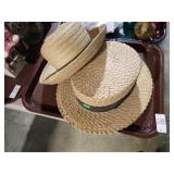 2 STRAW HATS
