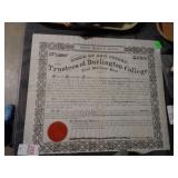 BURLINGTON COLLEGE FIRST MORTGAGE BOND