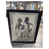 2 SIGNED MEXICAN ETCHINGS 27x33