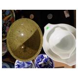 PYREX BOWLS, WATERFORD, TEXAS WARE BOWL