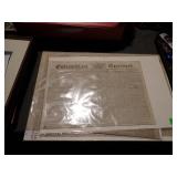 EARLY 1800s COLUMBIAN SENTINEL + BOSTON PATRIOT