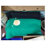 GREEN HUDSON BAY BLANKET