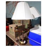2 ELECTRIC CANDLE LAMPS 35'