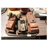 3 VINTAGE TOY VEHICLES W/ STRUCTO, TONKA