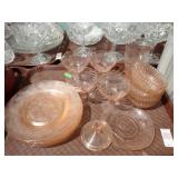 PINK DEPRESSION GLASS