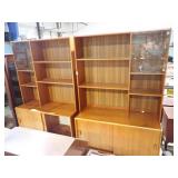 2 DECO MODERN ENTERTAINMENT CENTERS 48x72