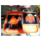 2 ARATEN ISRAELI DECORATIVE TILES 7' SG