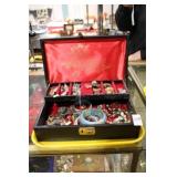 JEWELRY BOX W/ CONTENTS