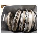 TUB OF ASSTD HUBCAPS