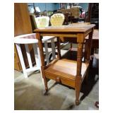 END STAND W/ LOWER SHELF 29'