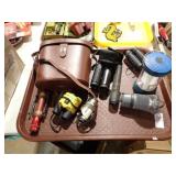 FLASHLIGHTS, BINOCULARS, LANTERN, MORE