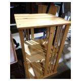 2-TIER ROTATING MAGAZINES SHELF 24'