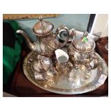 PLATED TEA SET