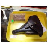 WWII GERMAN P38 HOLSTER & BULLETS