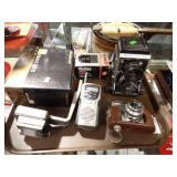 CAMERA, SLIDE COPIER, WALKIE-TALKIE, MORE