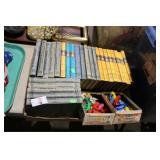 TOM SWIFT BOOKS & PLASTIC FIGURES