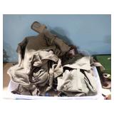 MILITARY PLAQUES, KNAPSACKS, JACKET