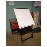 BAKER STANDING EASEL W/ LG NOTE PAPER
