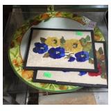 FLORAL ART GLASS PCS