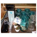 CANNING JARS, PERFUMES, MORE