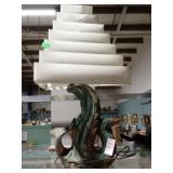 MODERN LAMP & SHADE CO MCM LAMP 21'