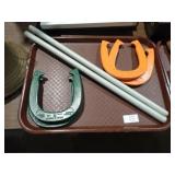 DOUBLE RINGER HORSESHOES SET
