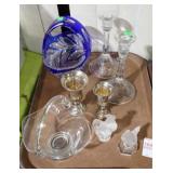 ART GLASS PCS & PLATED CUPS